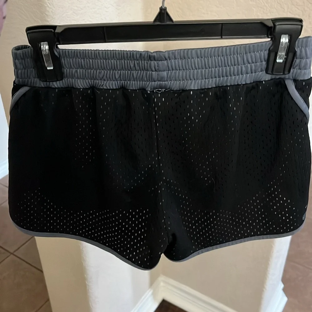 Champion black & gray mesh shorts Size S